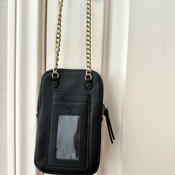 Victoria's Secret Black Quilted Crossbody Bag - Picture 3 of 3